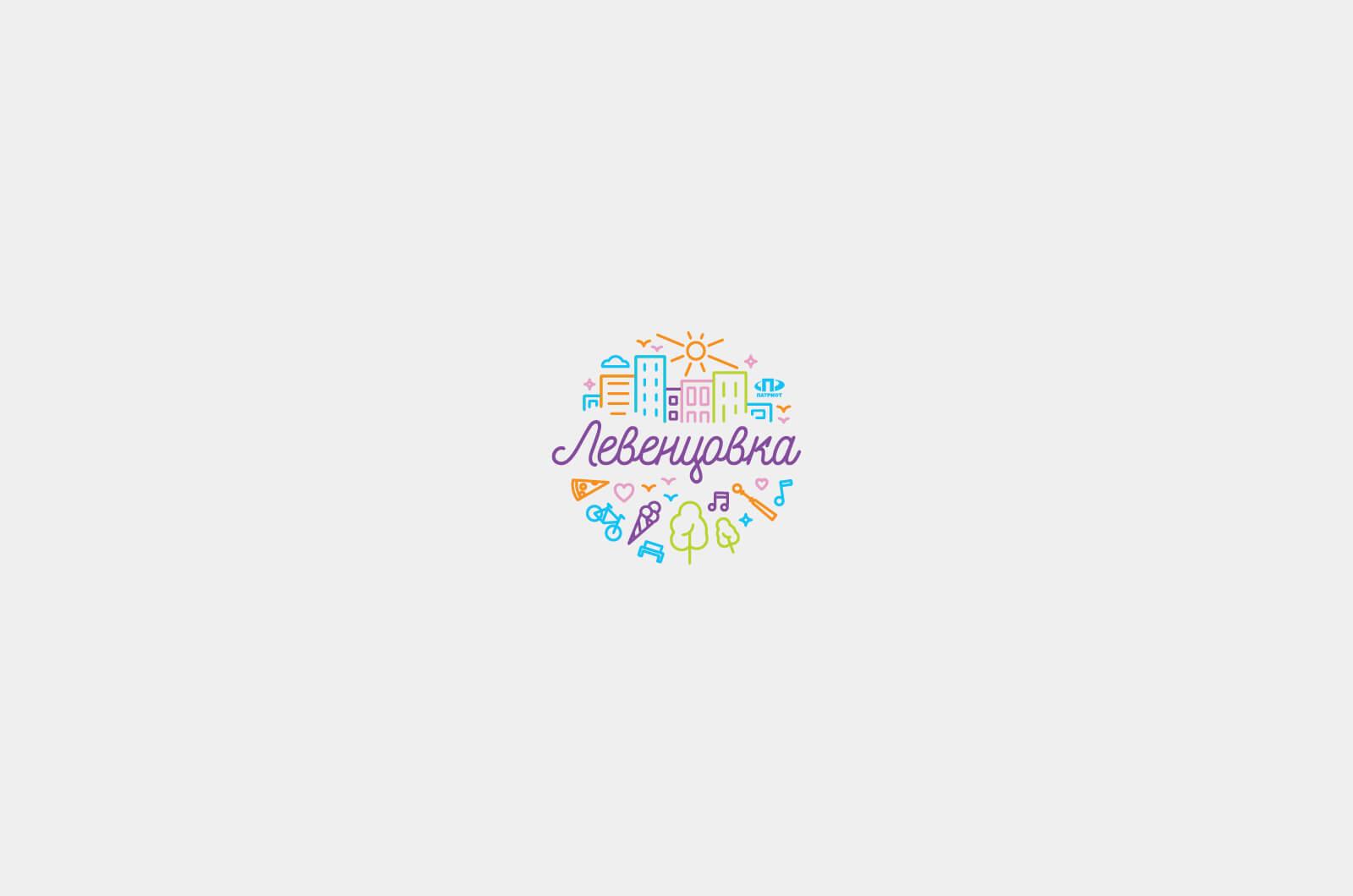 Логотип жилого района в Ростове-на-Дону
